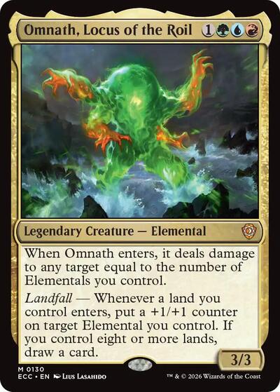 Omnath Locus of the Roil Commander: Lorwyn Eclipsed (ECC) - (#130) Near Mint
