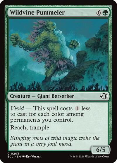 Wildvine Pummeler Lorwyn Eclipsed (ECL) - (#203) Near Mint