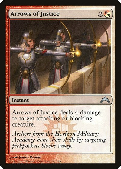 Arrows of Justice Gatecrash (GTC) - (#211) Near Mint