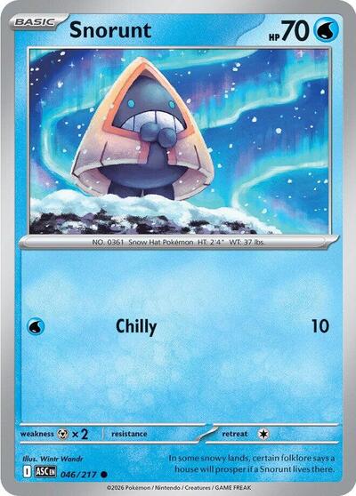 Snorunt - 046/217 ME: Ascended Heroes (ASC) - (#046/217) Near Mint