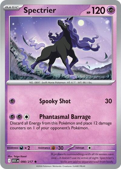 Spectrier ME: Ascended Heroes (ASC) - (#098/217) Holofoil Near Mint