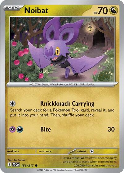 Noibat ME: Ascended Heroes (ASC) - (#156/217) Near Mint