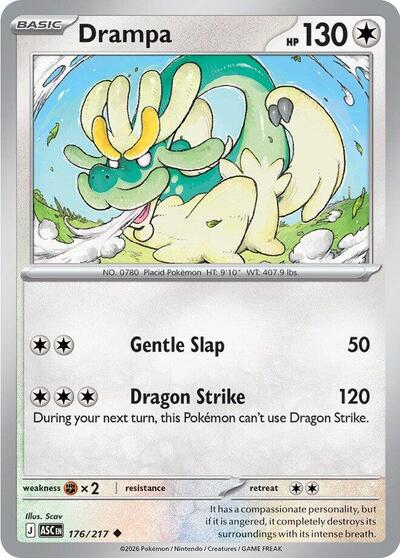 Drampa ME: Ascended Heroes (ASC) - (#176/217) Near Mint