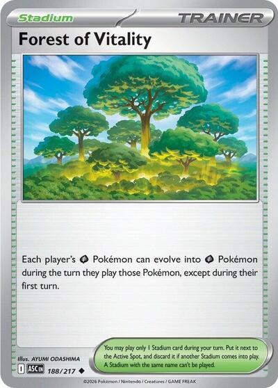 Forest of Vitality ME: Ascended Heroes (ASC) - (#188/217) Near Mint