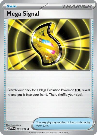 Mega Signal ME: Ascended Heroes (ASC) - (#193/217) Near Mint