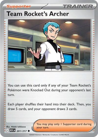 Team Rocket's Archer ME: Ascended Heroes (ASC) - (#201/217) Near Mint