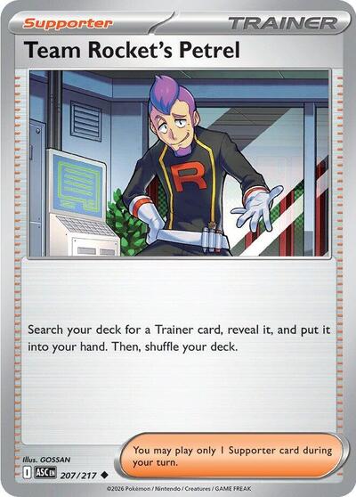 Team Rocket's Petrel ME: Ascended Heroes (ASC) - (#207/217) Near Mint