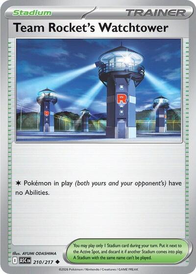 Team Rocket's Watchtower ME: Ascended Heroes (ASC) - (#210/217) Near Mint
