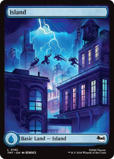 Island (0192) Teenage Mutant Ninja Turtles (TMT) - (#192) Near Mint