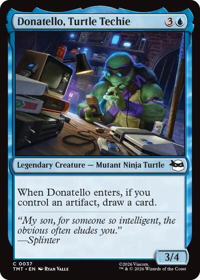 Donatello, Turtle Techie Teenage Mutant Ninja Turtles (TMT) - (#37) Near Mint