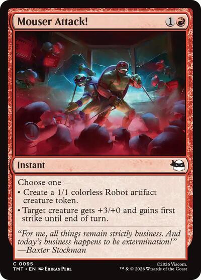 Mouser Attack! Teenage Mutant Ninja Turtles (TMT) - (#95) Near Mint