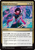 Karai's Technique Teenage Mutant Ninja Turtles (TMT) - (#152) Foil Near Mint