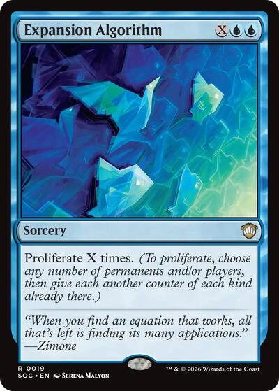 Expansion Algorithm Commander: Secrets of Strixhaven (SOC) - (#19) Near Mint