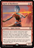 Spirit of Resilience Commander: Secrets of Strixhaven (SOC) - (#37) Near Mint