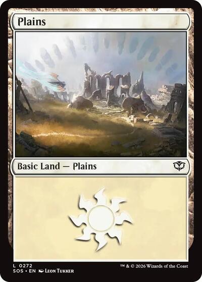 Plains 0272 Secrets of Strixhaven (SOS) - (#272) Near Mint