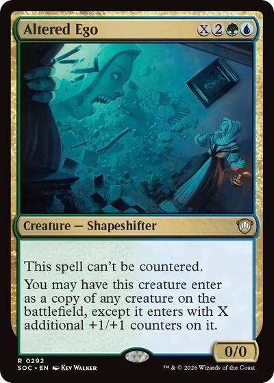 Altered Ego Commander: Secrets of Strixhaven (SOC) - (#292) Near Mint