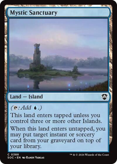 Mystic Sanctuary Commander: Secrets of Strixhaven (SOC) - (#388) Near Mint