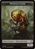 Phyrexian Germ Treasure Double Sided Token Commander: Secrets of Strixhaven (SOC) - (#9 // 12) Near Mint