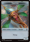Thopter Fractal 0004 Double Sided Token Commander: Secrets of Strixhaven (SOC) - (#28 // 4) Near Mint