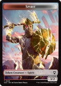 Spirit 0025 Rogue Double Sided Token Commander: Secrets of Strixhaven (SOC) - (#25 // 10) Near Mint