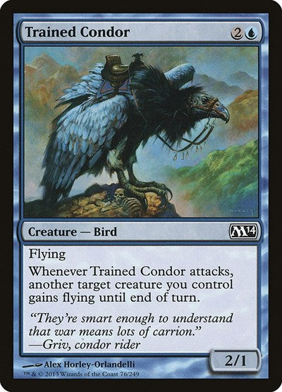 Trained Condor Magic 2014 (M14) (M14) - (#76) Near Mint