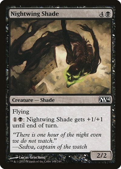 Nightwing Shade Magic 2014 (M14) (M14) - (#109) Near Mint