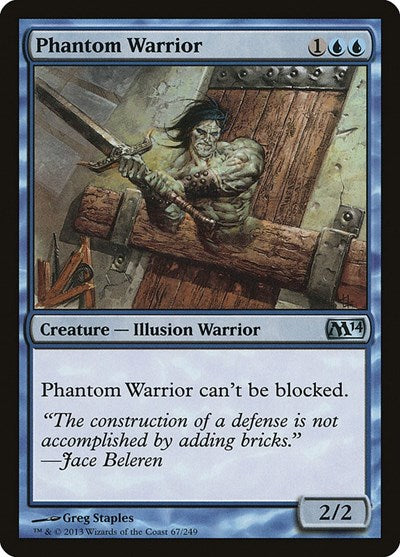 Phantom Warrior Magic 2014 (M14) (M14) - (#67) Near Mint
