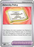 2026 Pokemon: ME04: Chaos Rising (CRI) - Adversity Policy (#074/086, Uncommon)
