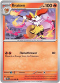 Braixen ME04: Chaos Rising (CRI) - (#012/086) Near Mint