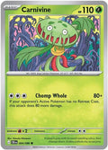 Carnivine ME04: Chaos Rising (CRI) - (#004/086) Reverse Holofoil Near Mint