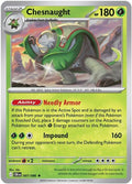 2026 Pokemon: ME04: Chaos Rising (CRI) - Chesnaught (#007/086, Rare)