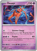 2026 Pokemon: ME04: Chaos Rising (CRI) - Deoxys 031 086 (#031/086, Uncommon)