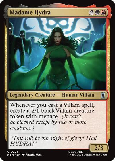 Madame Hydra Marvel Super Heroes (MSH) - (#221) Near Mint