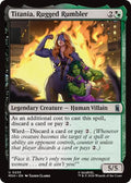 2026 Magic: The Gathering: Marvel Super Heroes (MSH) - Titania, Rugged Rumbler (#235, Uncommon)