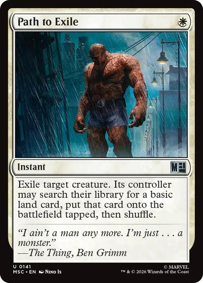 Path to Exile Commander: Marvel Super Heroes (MSC) - (#141) Near Mint