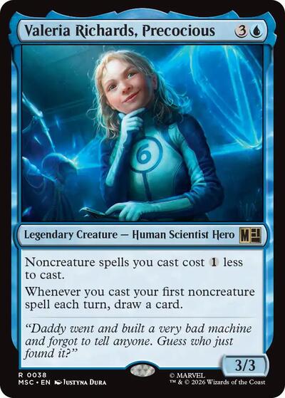 Valeria Richards Precocious Commander: Marvel Super Heroes (MSC) - (#38) Near Mint