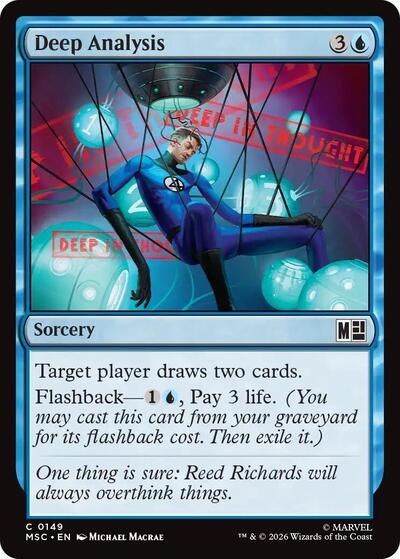 Deep Analysis Commander: Marvel Super Heroes (MSC) - (#149) Near Mint