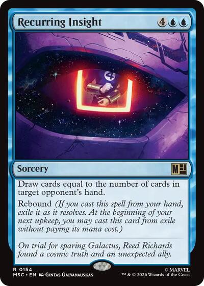 Recurring Insight Commander: Marvel Super Heroes (MSC) - (#154) Near Mint