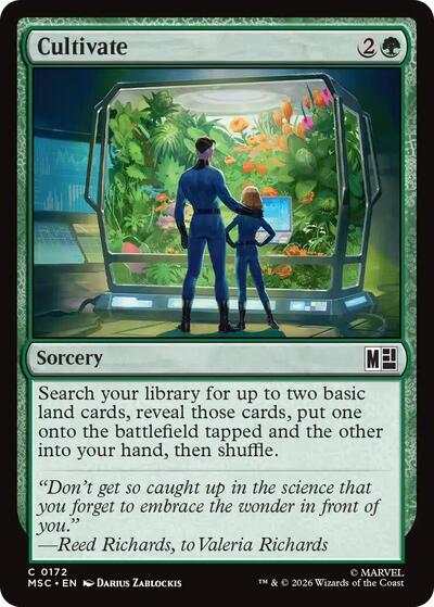 Cultivate Commander: Marvel Super Heroes (MSC) - (#172) Near Mint