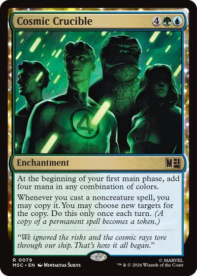 Cosmic Crucible Commander: Marvel Super Heroes (MSC) - (#79) Near Mint