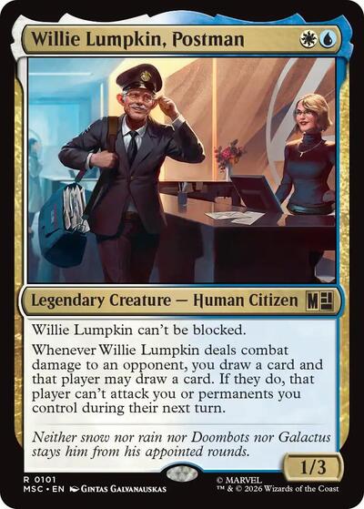Willie Lumpkin, Postman Commander: Marvel Super Heroes (MSC) - (#101) Near Mint