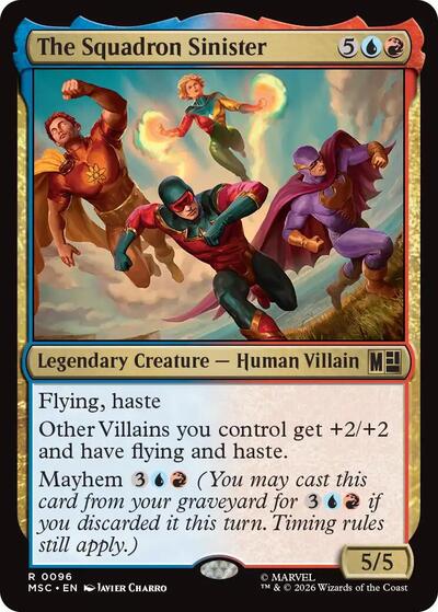 The Squadron Sinister Commander: Marvel Super Heroes (MSC) - (#96) Near Mint