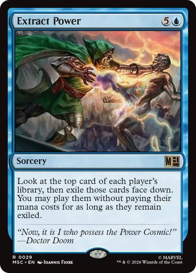 Extract Power Commander: Marvel Super Heroes (MSC) - (#29) Near Mint