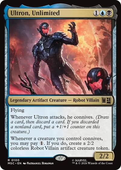 Ultron, Unlimited Commander: Marvel Super Heroes (MSC) - (#100) Near Mint
