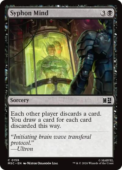 Syphon Mind Commander: Marvel Super Heroes (MSC) - (#159) Near Mint