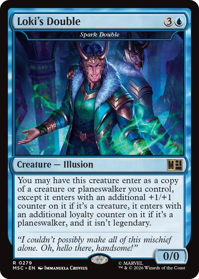 Loki's Double - Spark Double Commander: Marvel Super Heroes (MSC) - (#279) Near Mint