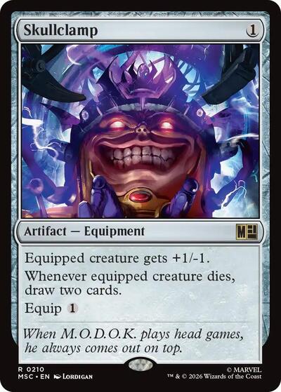 Skullclamp Commander: Marvel Super Heroes (MSC) - (#210) Near Mint