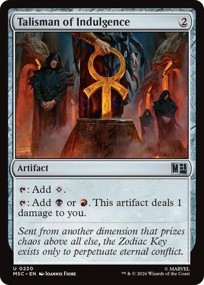 Talisman of Indulgence Commander: Marvel Super Heroes (MSC) - (#220) Near Mint