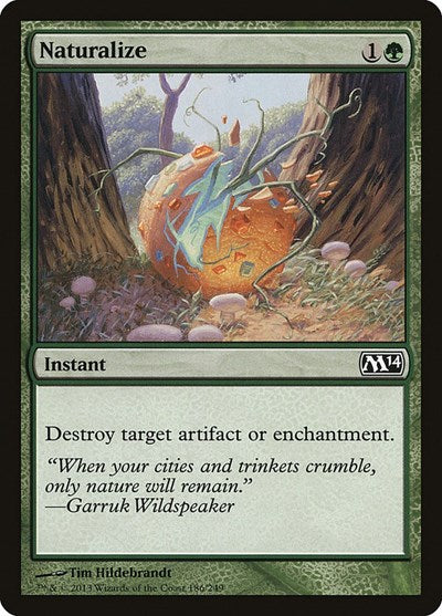 Naturalize Magic 2014 (M14) (M14) - (#186) Near Mint