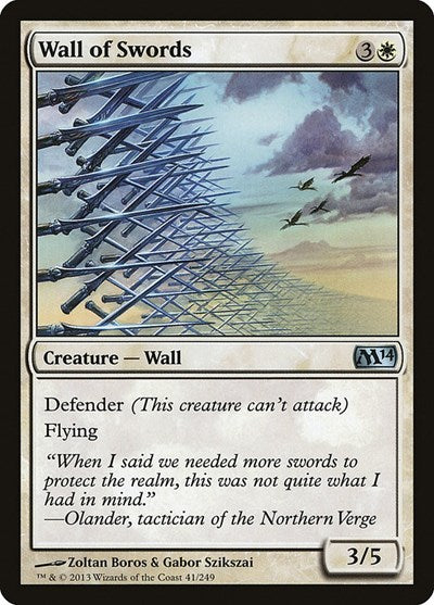 Wall of Swords Magic 2014 (M14) (M14) - (#41) Near Mint